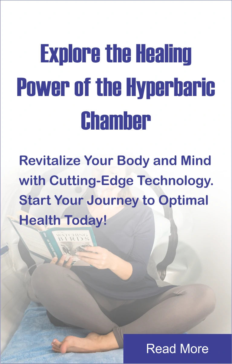 Ads - Explore the healing power of the hyperbaric chamber